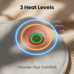Blixno graphene heating plates close-up with three warming zones