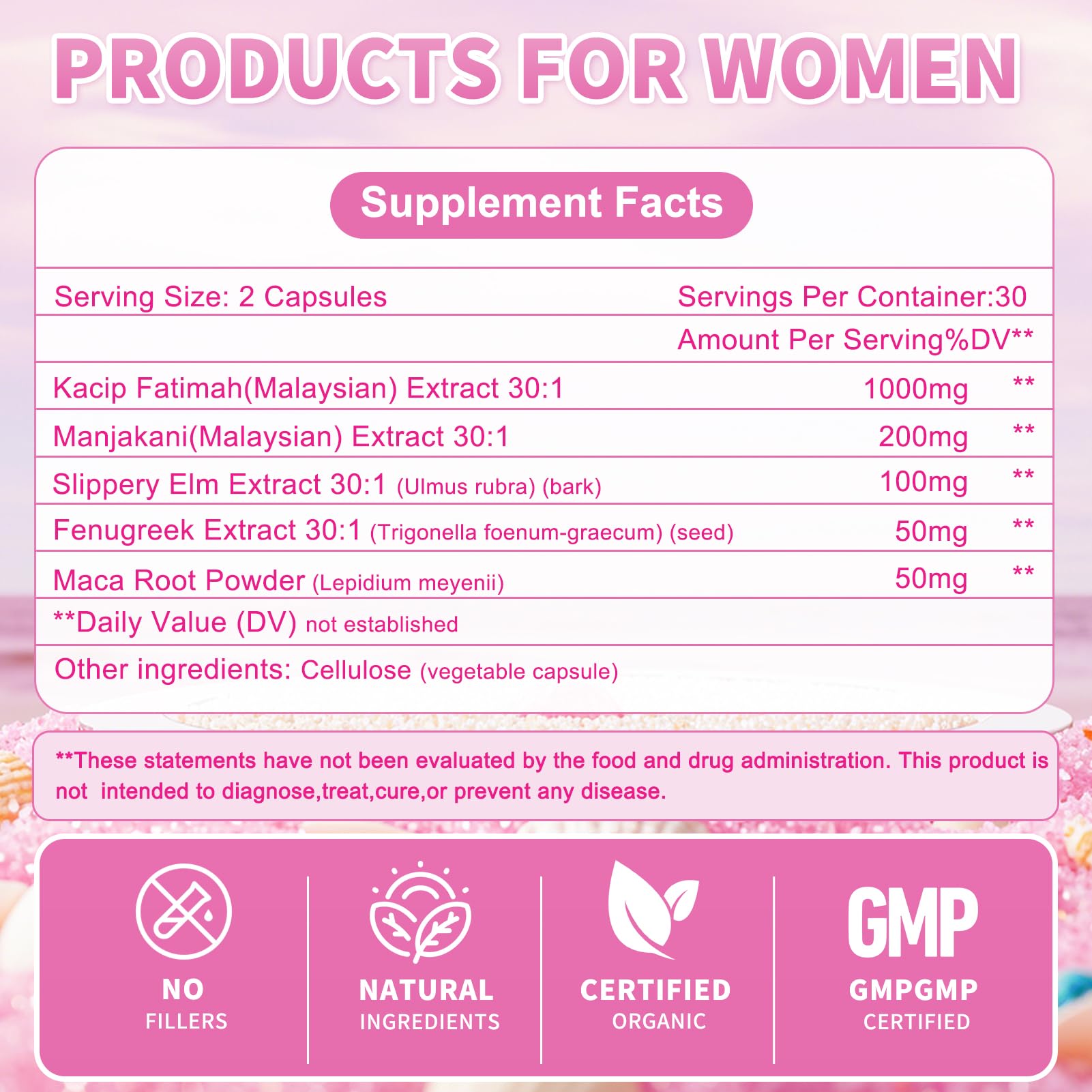 Blltzzz Daily dosage text image indicates 2 capsules a day