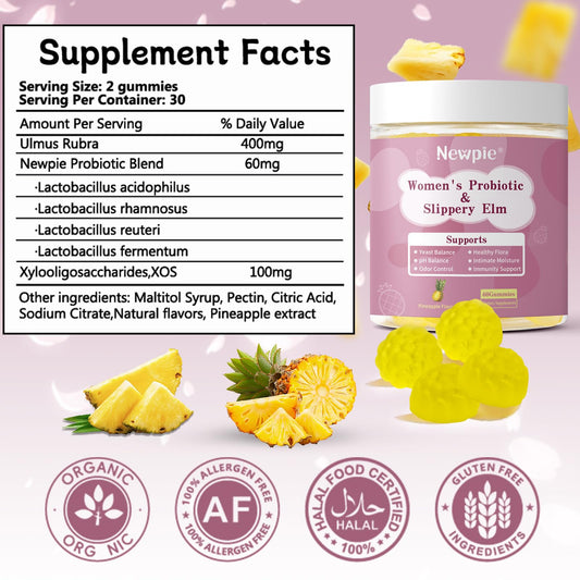 Blltzzz pineapple-flavored gummies packaging highlights natural taste and vegan, gluten-free goodness.
