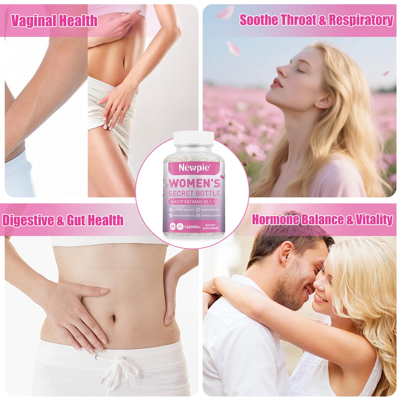 Blltzzz Slippery Elm Capsules closeup suggests hydrating support