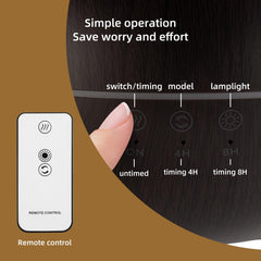 BLOIMP essential oil diffuser supports mood lighting during yoga or reading