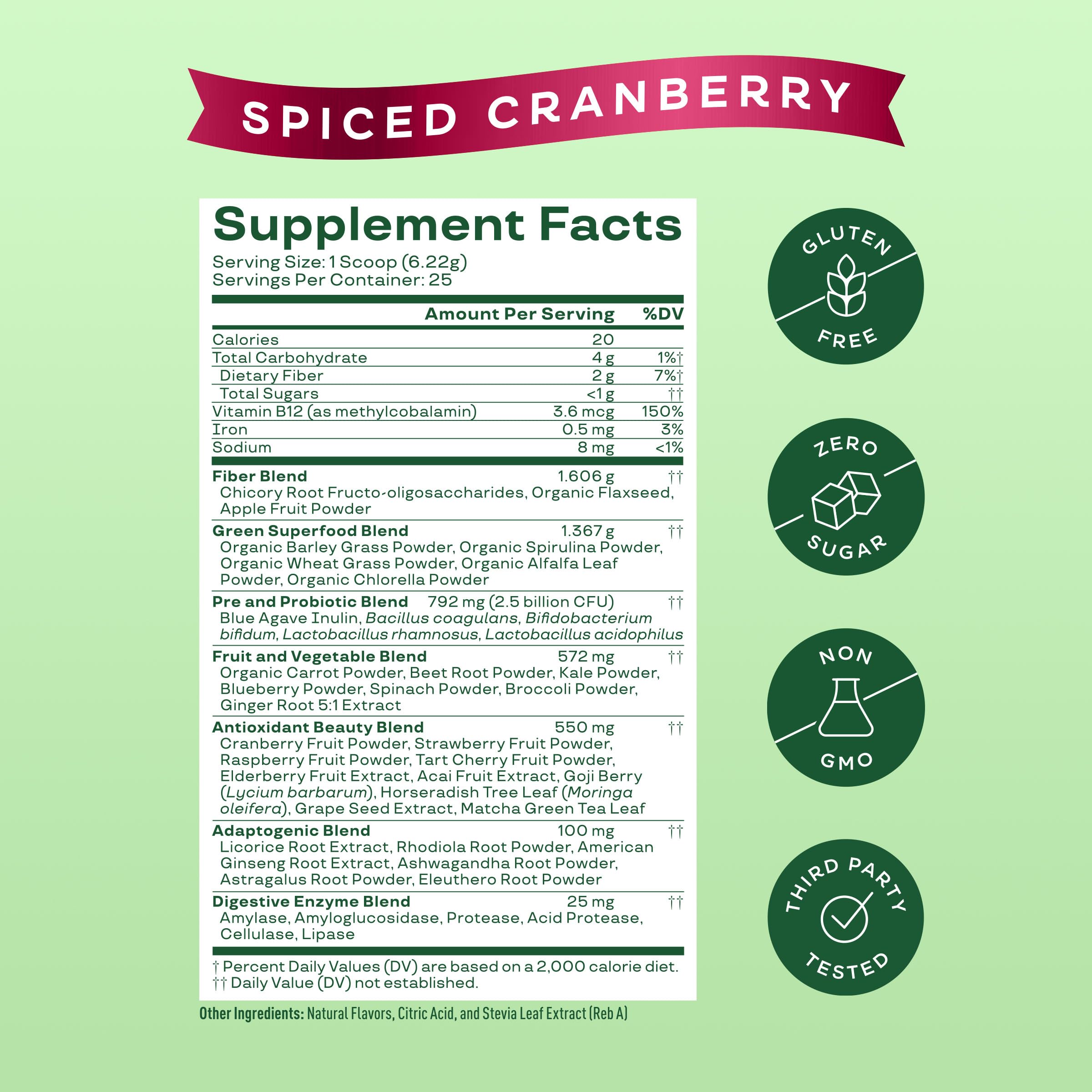 Bloom Nutrition greens powder in a smoothie boosts color taste and nutrition