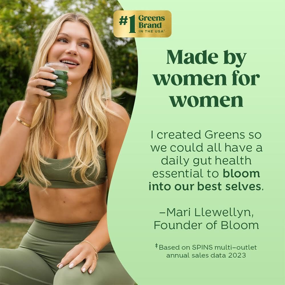Bloom Nutrition on-the-go stick pack for quick wellness moments.