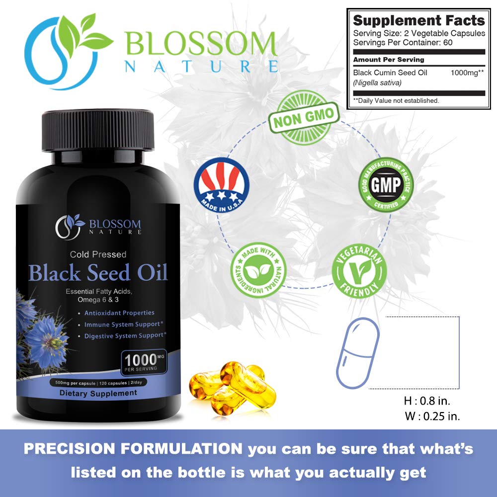 Evening routine with Blossom Nature capsules for immune and digestive wellness.