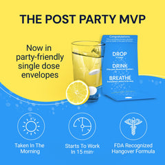 Blowfish bachelorette-weekend-kit offering portable hydration and energy for celebrations