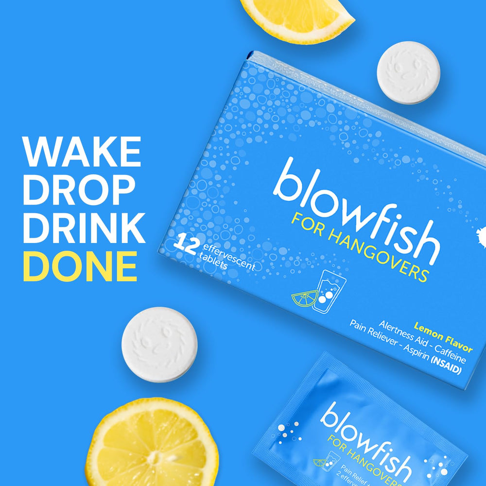Blowfish four-box pack shown for home and travel
