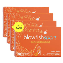 Blowfish Sport 4-pack front view for convenient on-the-go relief.