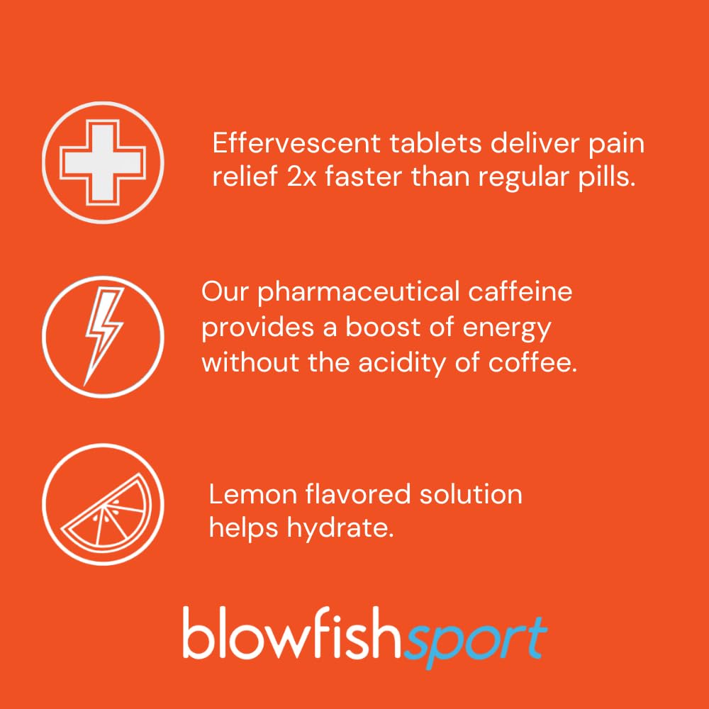 Blowfish Sport 4-pack on gym bag showcasing portable relief.