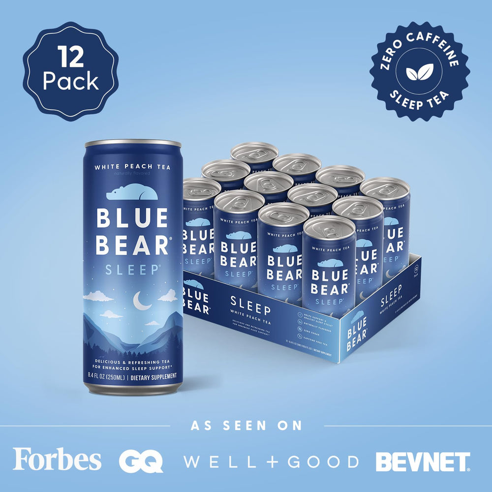 Blue Bear vegan and kosher certification logos on can.