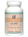Blue Poppy Liu Wei Di Huang Wan bottle for daily balance and calm routine