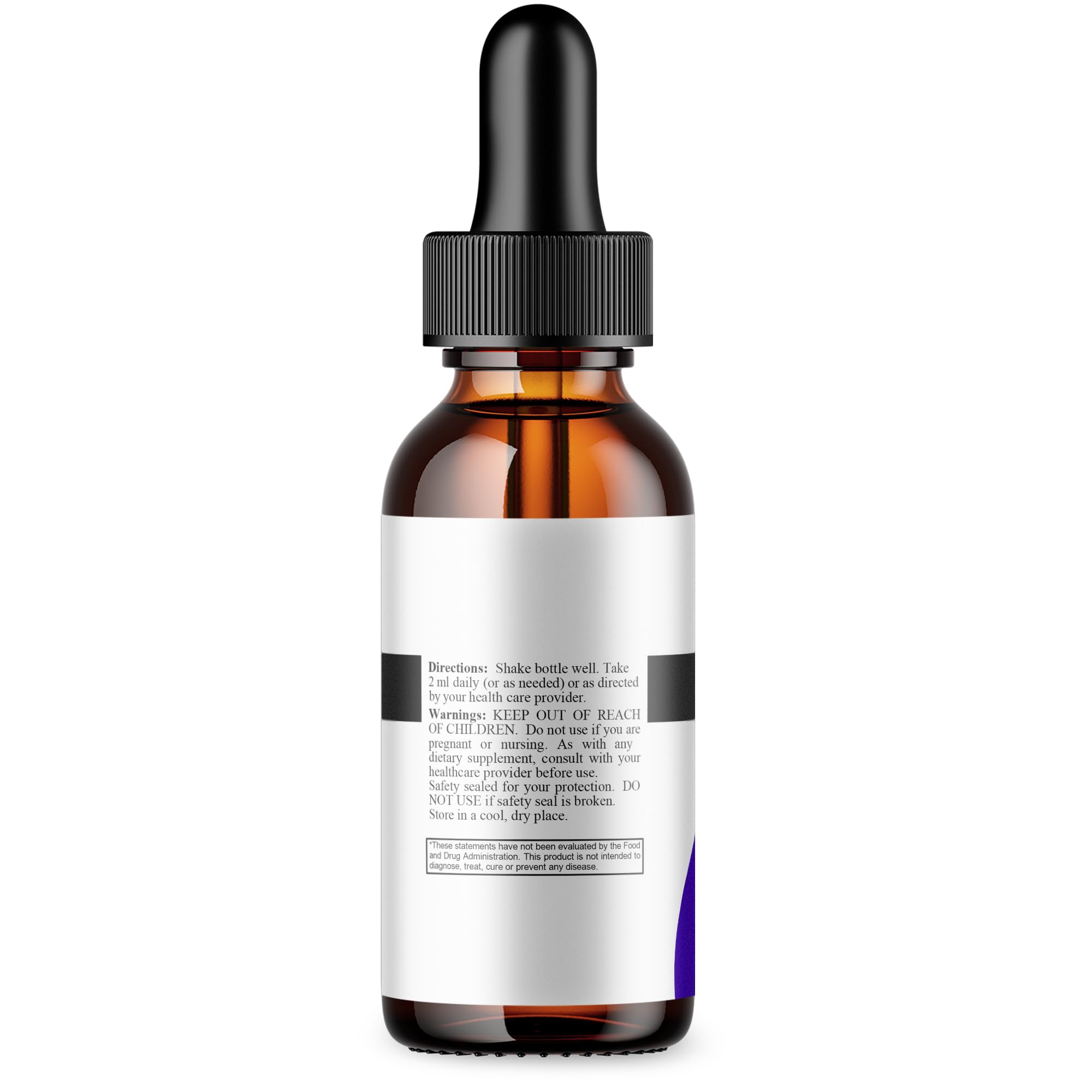 BLUE VIBE Glycopezil Drops compact bottle supports on-the-go use.