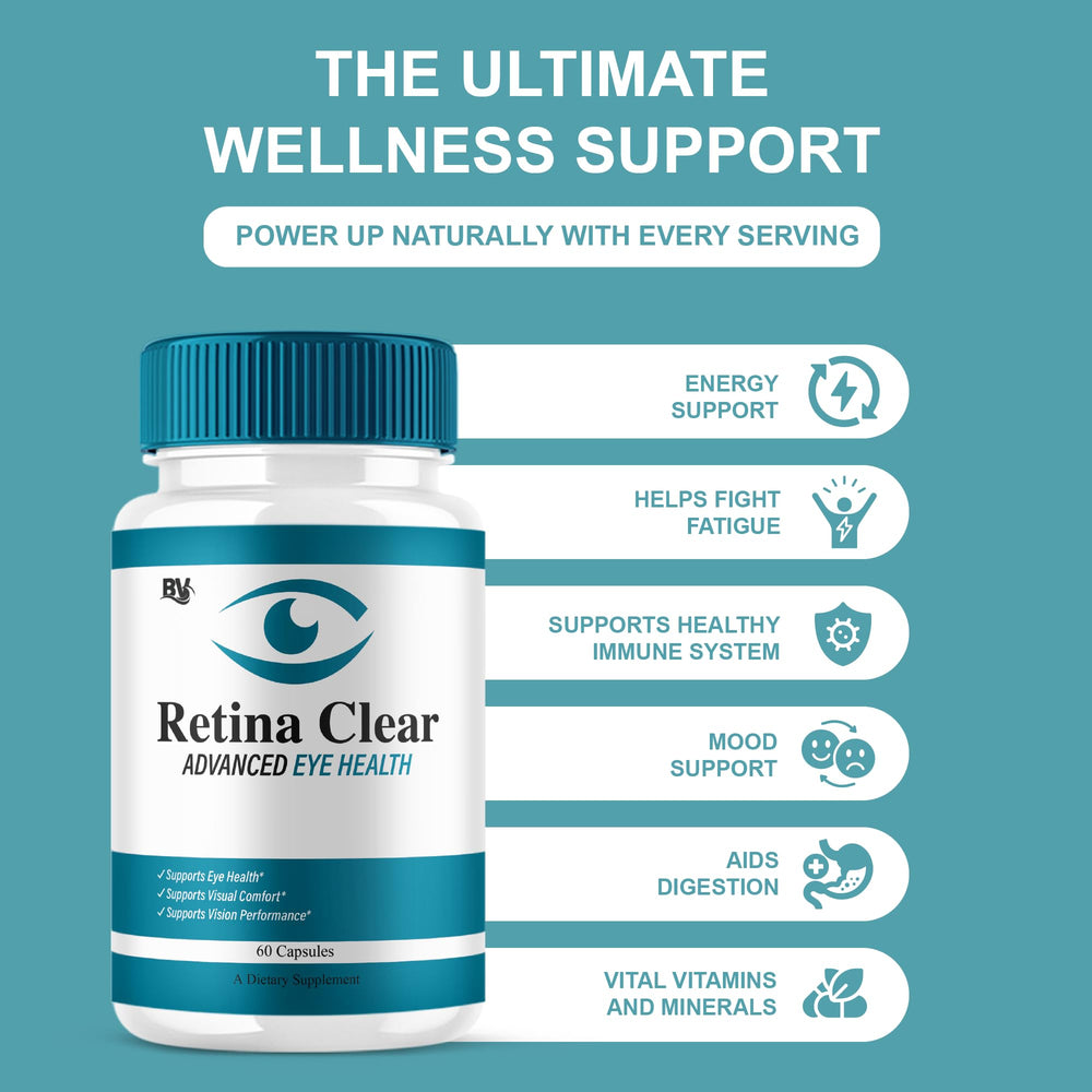 Blue Vibe Retina Clear full packaging box for convenient routine