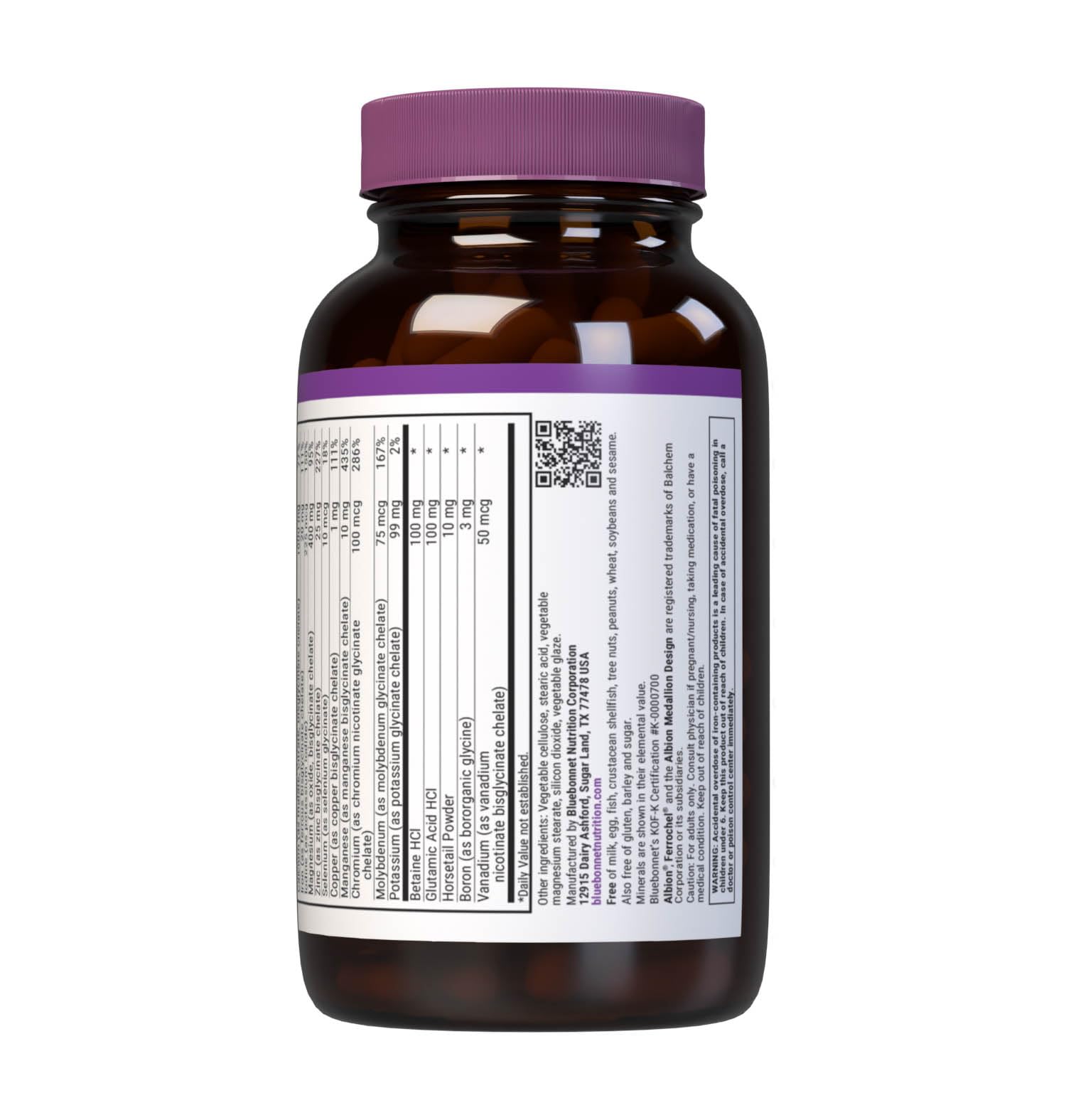BlueBonnet 120-caplet bottle shows 40 servings clearly