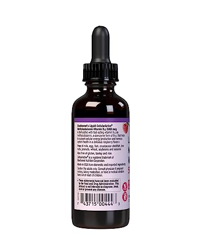 Bluebonnet methylcobalamin drops support daily vitality.