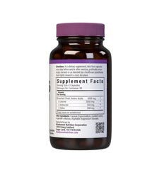 BlueBonnet BCAAs bottle label showing 30 servings for vegan, non-GMO amino acid support.