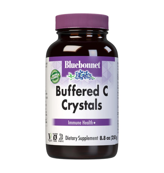 BlueBonnet Buffered C Crystals powder jar for immune support potential
