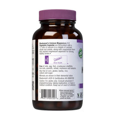 BlueBonnet calcium magnesium capsules in a 90-serving bottle for daily use.