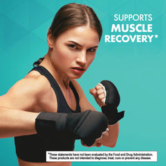 BlueBonnet Extreme Edge NSF Certified for Sport seal beside nutritional highlights.