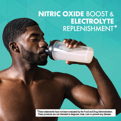 BlueBonnet Extreme Edge scoop of powder ready to mix for a pre-workout boost.