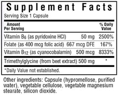 BlueBonnet Homocysteine Formula packaging displayed for convenient daily use.