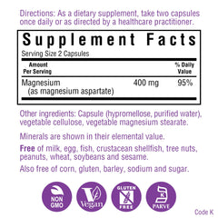 Bluebonnet magnesium capsules closeup for easy daily supplementation