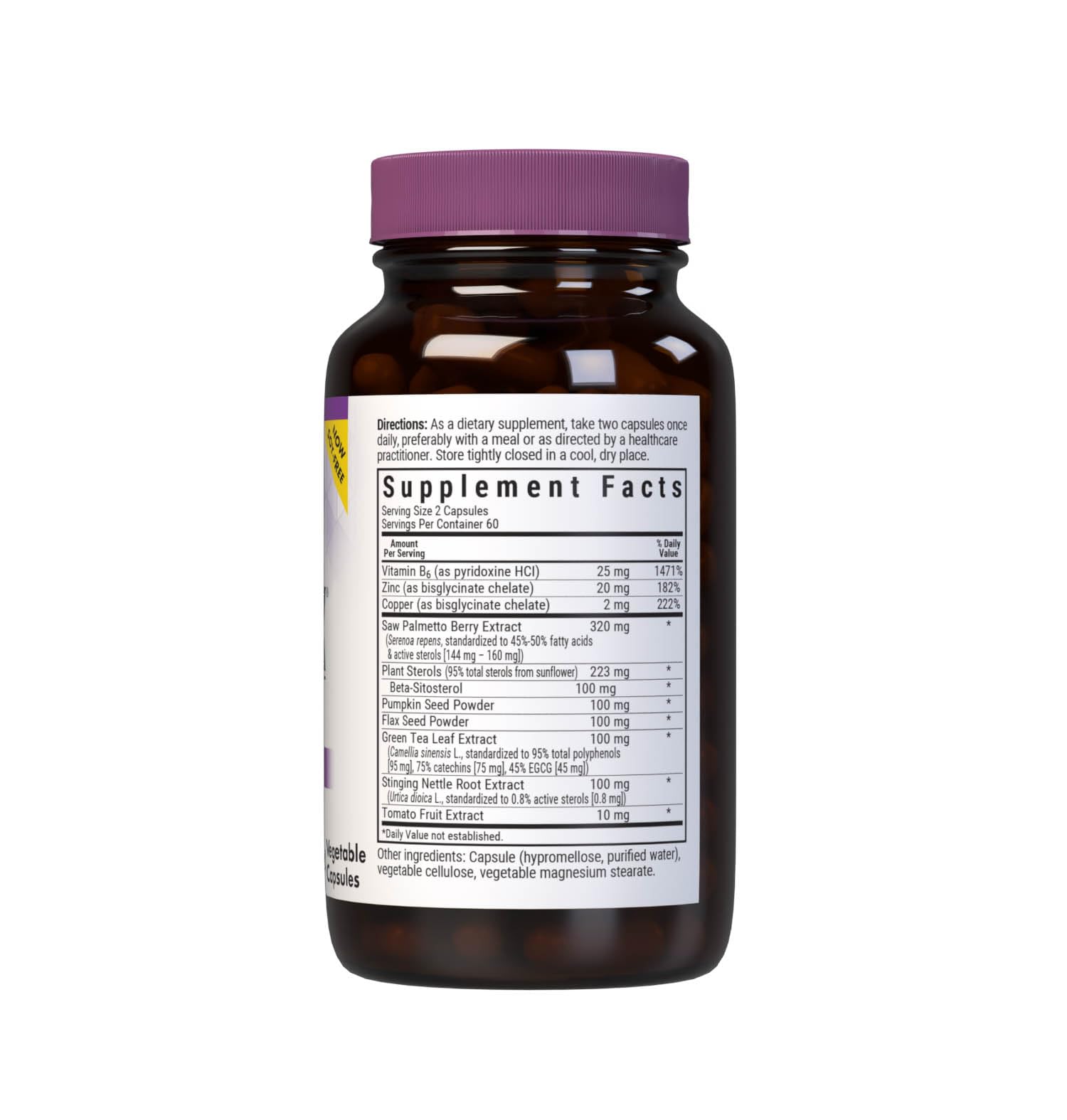 BlueBonnet MPX 1000 Prostate Support bottle, gluten-free and dairy-free for sensitive diets.