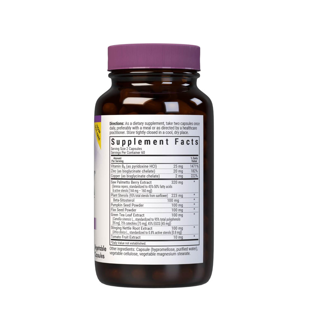 BlueBonnet MPX 1000 Prostate Support bottle, gluten-free and dairy-free for sensitive diets.