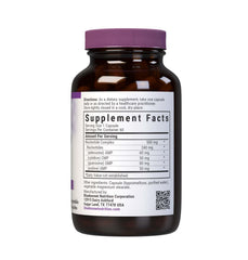 BlueBonnet Nucleotide Complex label close-up highlighting clean ingredients