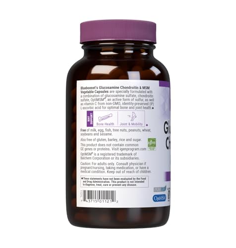 Bluebonnet packaging on shelf highlighting non-GMO formula.