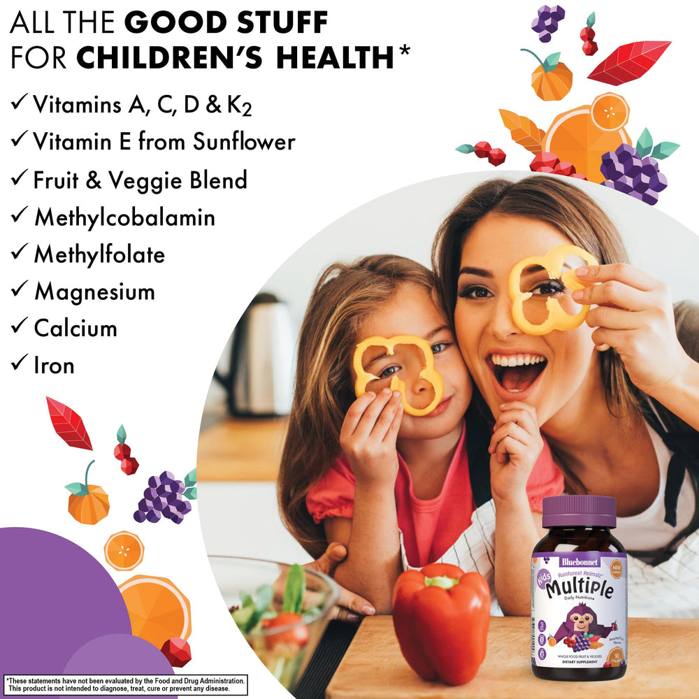 BlueBonnet Rainforest Animalz gluten-free and milk-free formula for dietary needs.