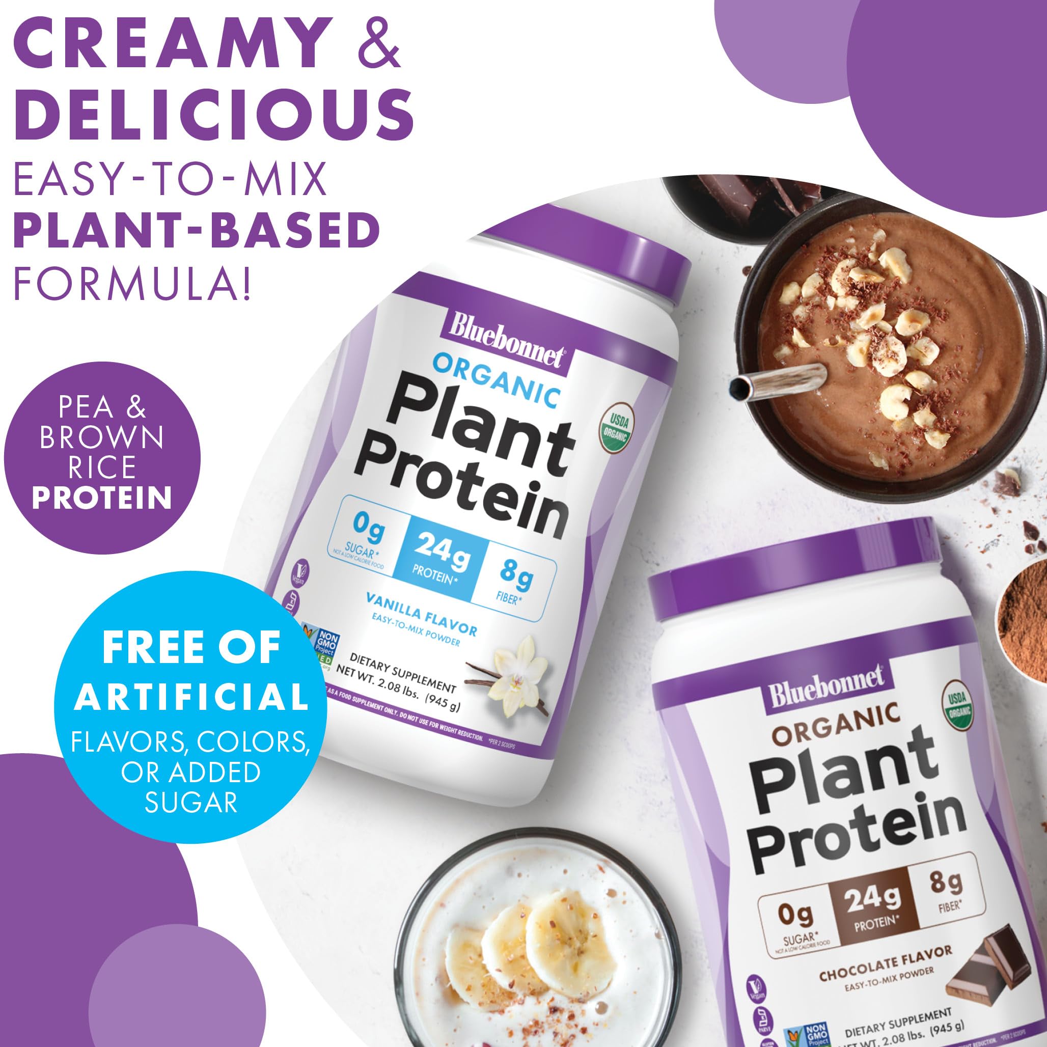 BlueBonnet recyclable packaging highlighting sustainability.