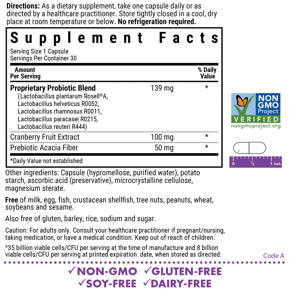 BlueBonnet Women’s Probiotic capsules close-up for easy daily digestive balance