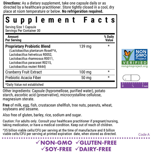 BlueBonnet Women’s Probiotic capsules close-up for easy daily digestive balance