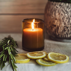 Bluecorn natural cotton wicks ensure steady, even burn