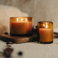 Bluecorn Beeswax natural materials highlight eco-friendly home decor.