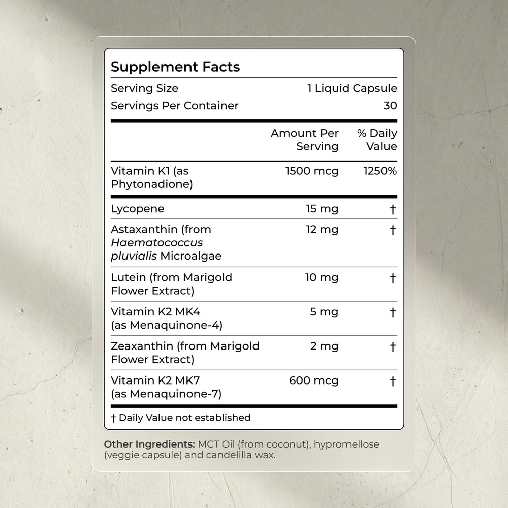 Blueprint Bryan Johnson bottle and softgels on-the-go packaging for travel and daily use