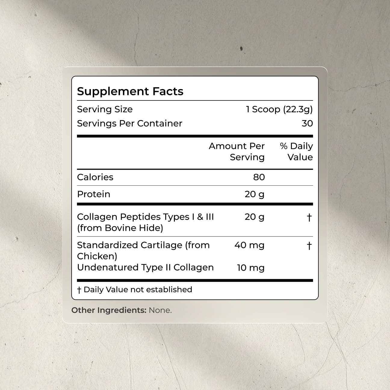 Blueprint Bryan Johnson collagen powder poured into coffee for easy dissolution and smooth texture