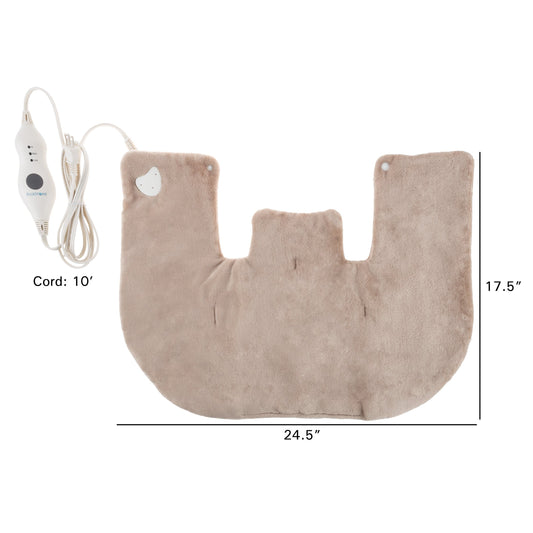 Bluestone warmer showing front clasp to secure in place