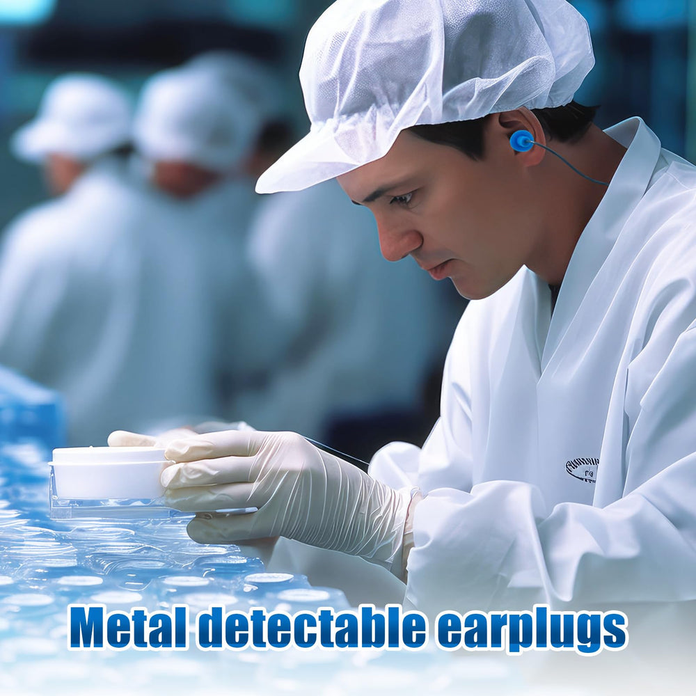 Blulu earplugs in food-service settings offering noise reduction.