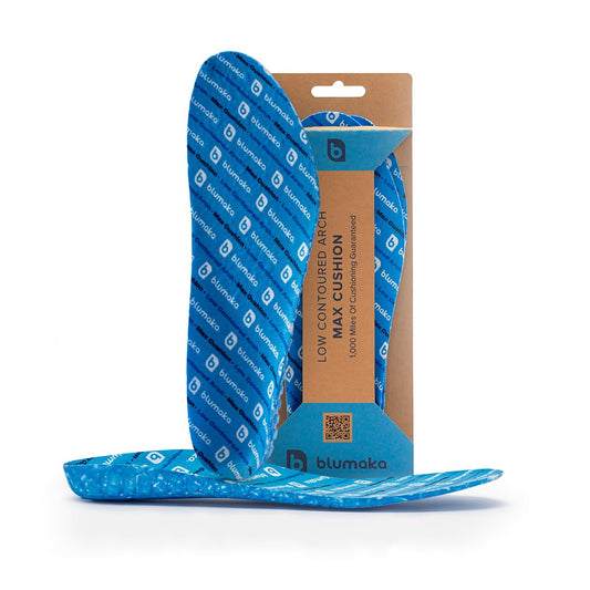 Blumaka Everyday Comfort Insoles front view, cushioning for foot support.