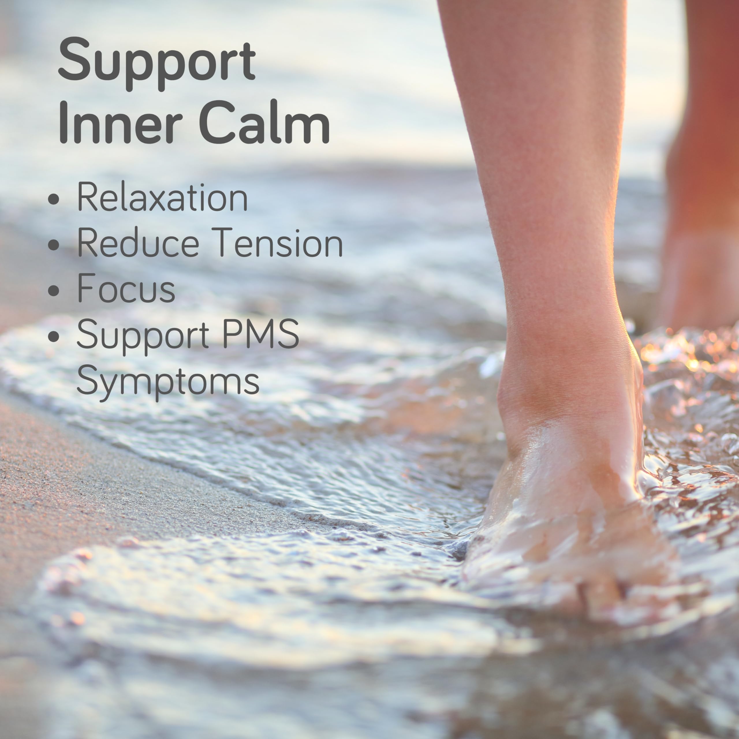 BLYSS 5HTP Plus GABA capsules designed for women's daily mood support.