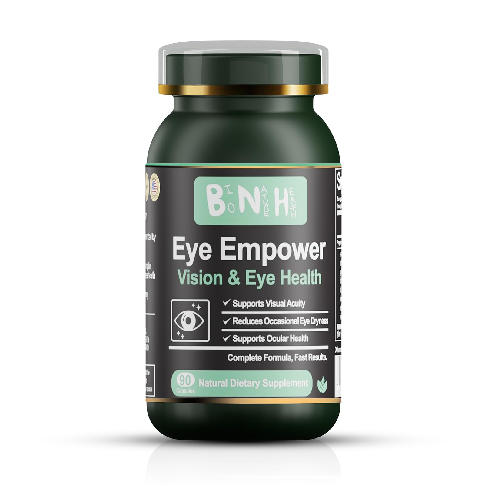 BNH Eye Empower blue light protection for clearer screens and reduced strain.