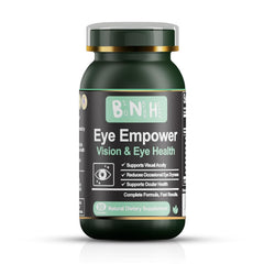 BNH Eye Empower blue light protection for clearer screens and reduced strain.