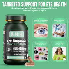 BNH Eye Empower retinal health supports sharp vision and tissue vitality.