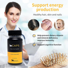 Two-bottle BNHealthy BN Caps package for a 120-day supply.