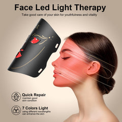 BNU red light light mask ergonomic design for comfortable wear