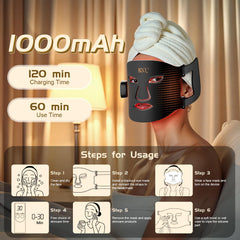 BNU yellow-light mode brightens dull complexion gently