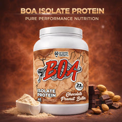 BOA Isolate Creamy Vanilla tub offers versatile daily protein