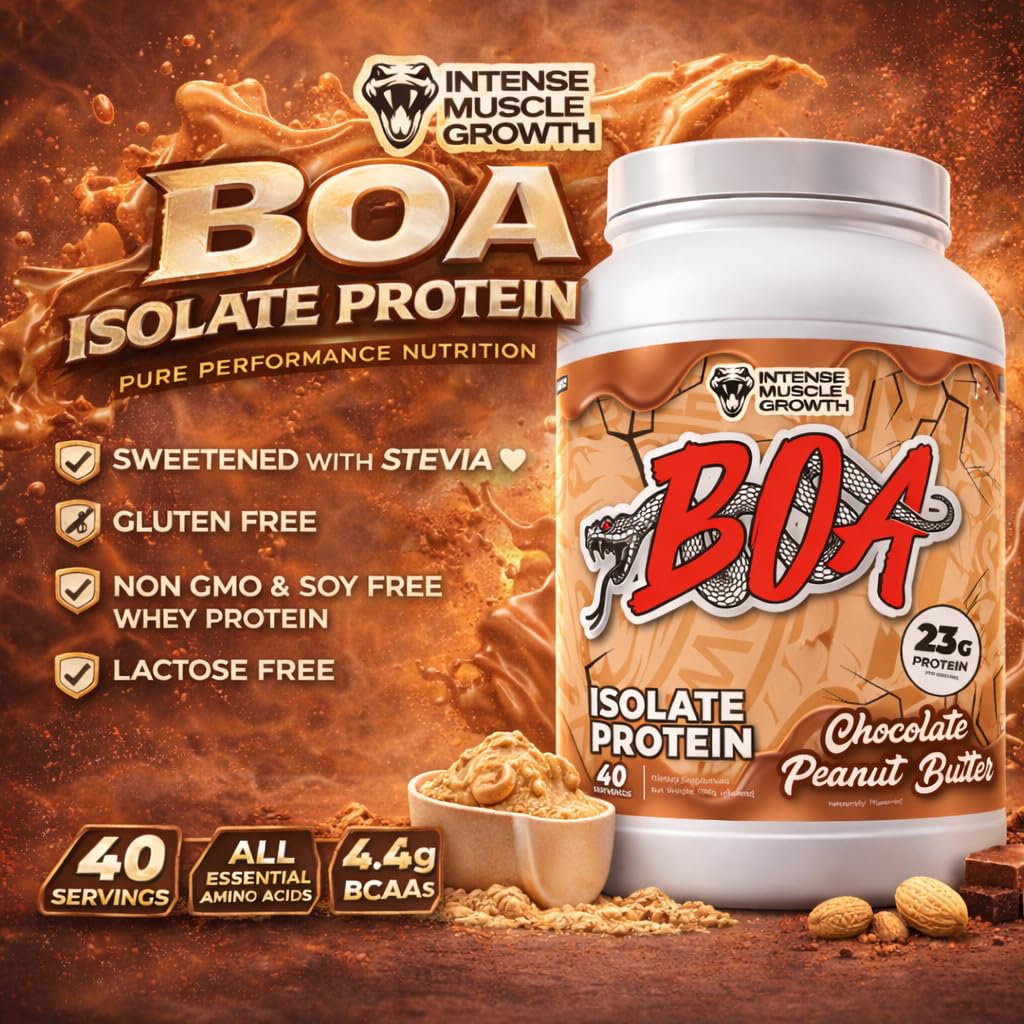 BOA Isolate Strawberry tub provides a refreshing protein boost