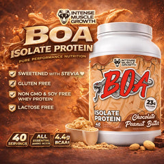 BOA Isolate Strawberry tub provides a refreshing protein boost